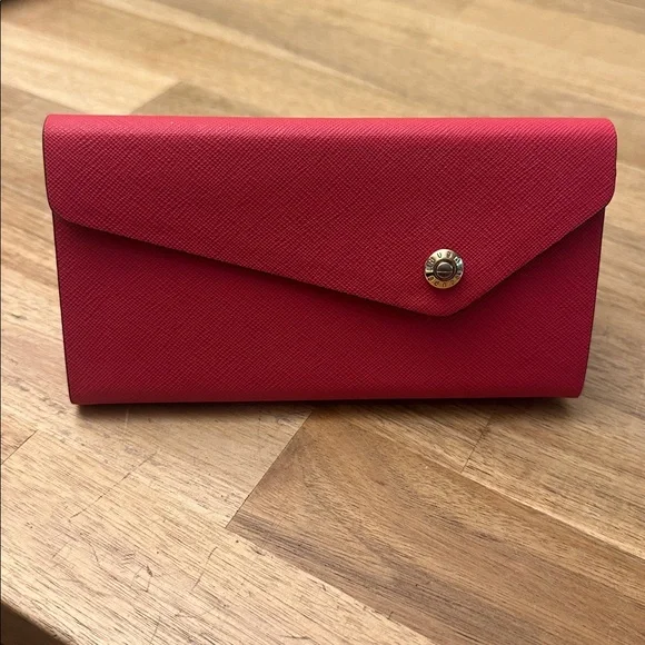 HENRI BENDEL ⭐️ saffiano leather foldable sunglasses case - Picture 6 of 10